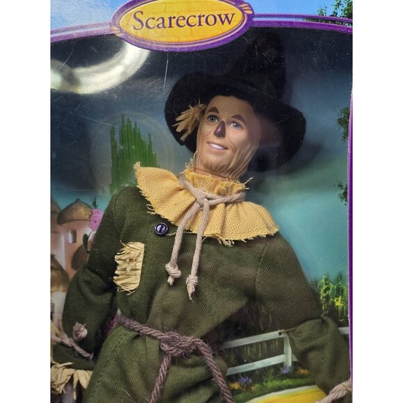 2006 Barbie Wizard Of Oz Scarecrow Doll K8689 Pink Label Ken Doll Mattel New - Picture 2 of 14
